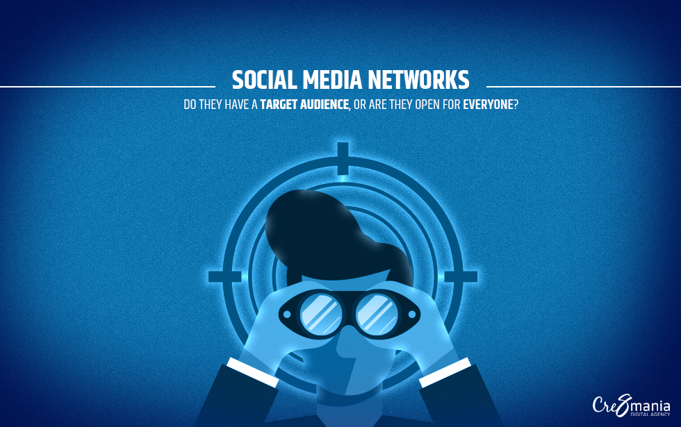 Social Media Networks: Do they have a “Target Audience”, or are they open for everyone?