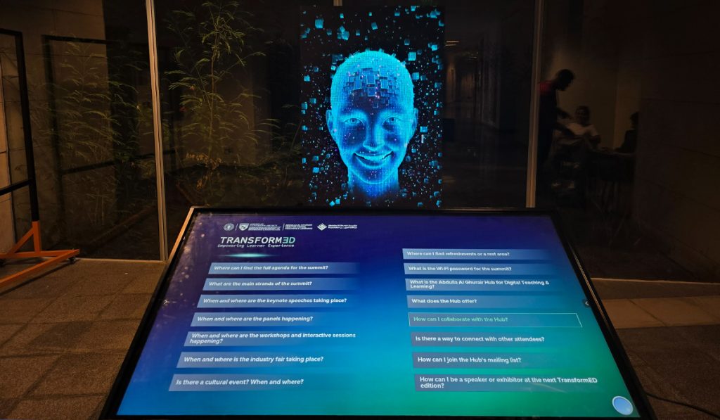 AUB — TransformED Conference AI Host